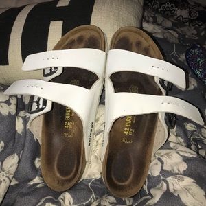 white birkenstock’s